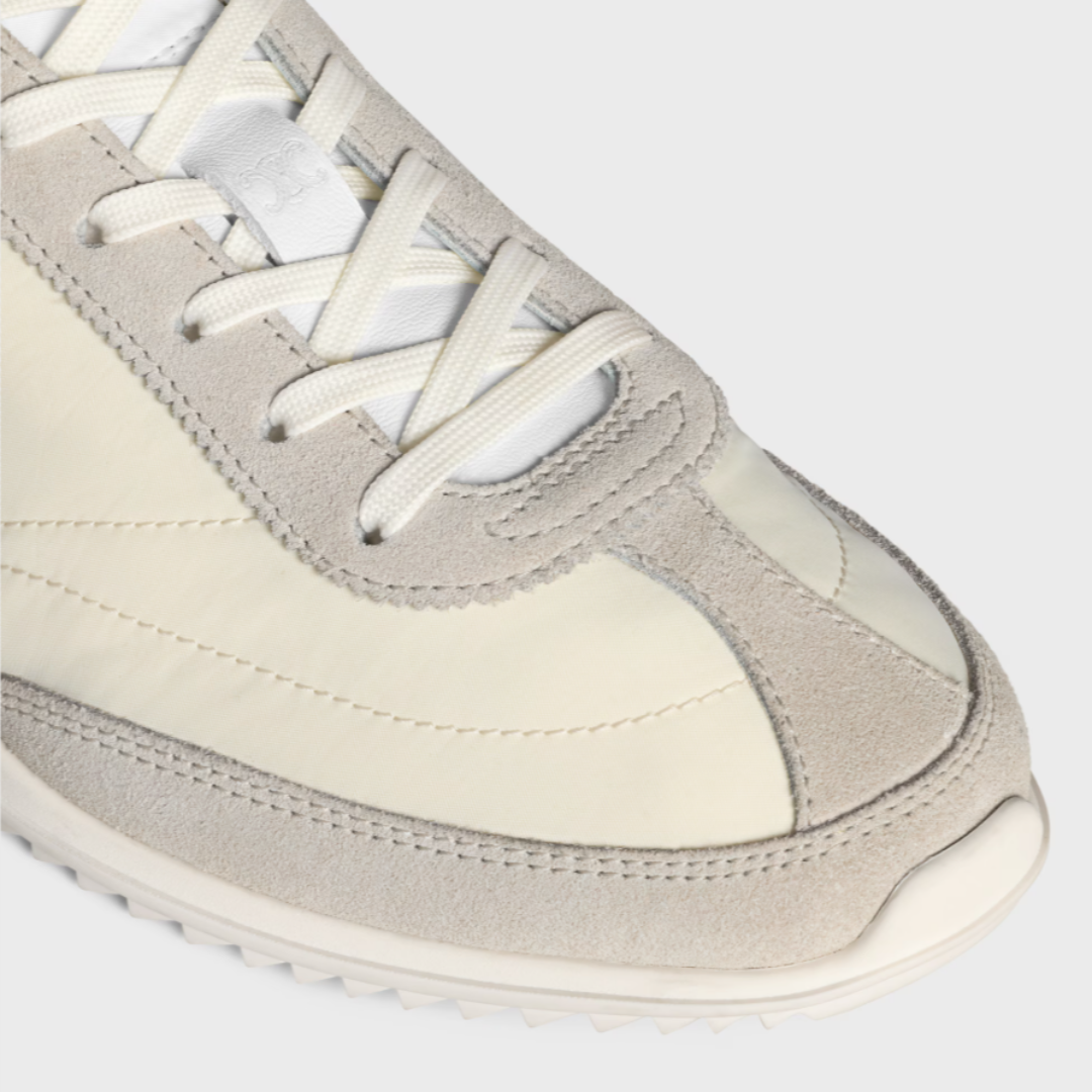 CELINE Racer Low-Top Sneakers Vanilie
